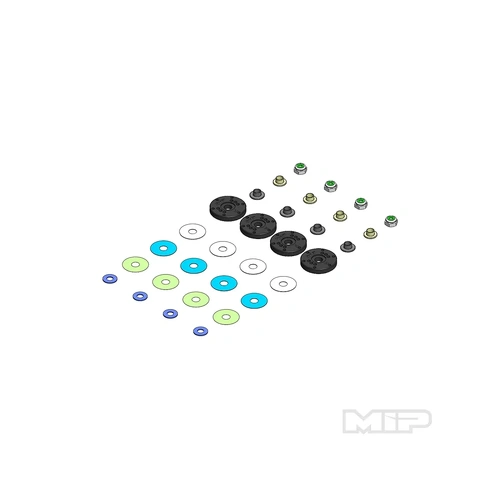 MIP 6-Hole 1.3mm Bypass1 Hi-Flow Pistons Set