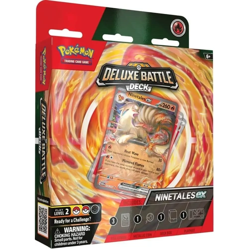 POKEMON TCG Ninetales ex & Zapdos ex Deluxe Battle Deck