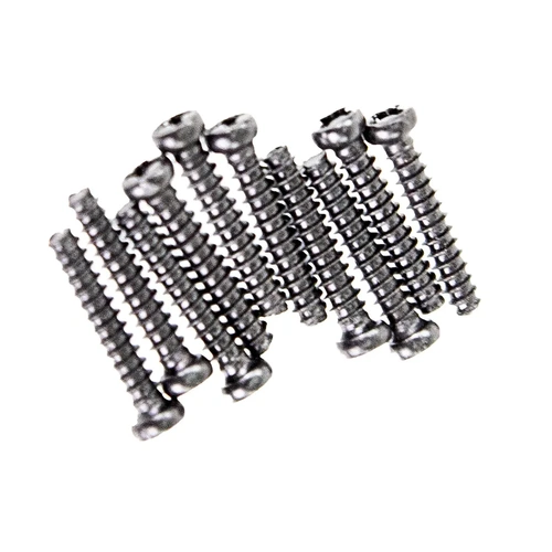 Xinlehong 2.3x12mm Coarse Thread Binder Head Screws 10Pcs