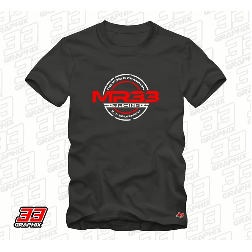 MR33 Team T-Shirt by 33Graphix - Black - 3X-Large