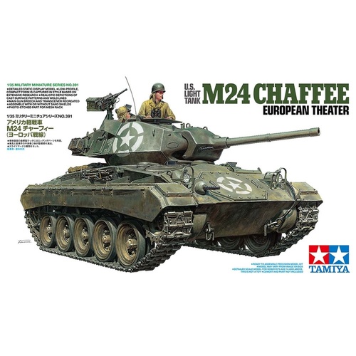 TAMIYA 1/35 U.S. LIGHT TANK M24 CHAFFEE EUROPEAN THEATER