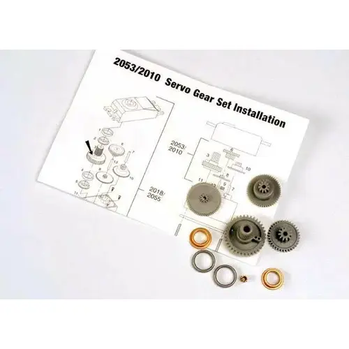 TRAXXAS SERVO GEARS FOR 2055