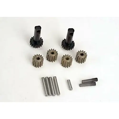 TRAXXAS PLANET/SUN GEARS & SHAFT