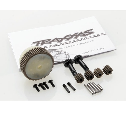 TRAXXAS PLANETARY GEAR DIFF WITH STEEL RING GEAR
