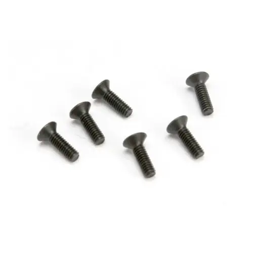 Traxxas 2.5x8mm Fine Thread Countersunk Head Screws 6Pcs 2524