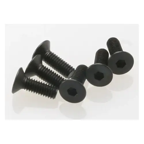 Traxxas 4x12mm Fine Thread Countersunk Head Screws 6Pcs 2542