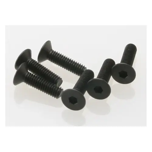 Traxxas 4x15mm Fine Thread Countersunk Head Screws 6Pcs 2546