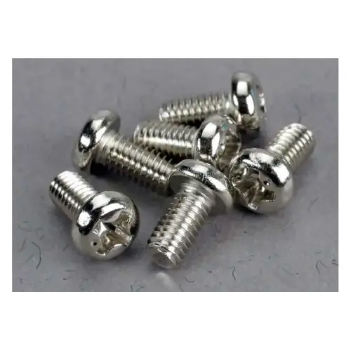 Traxxas 3x6mm Fine Thread Binder Head Screws 6Pcs 2558