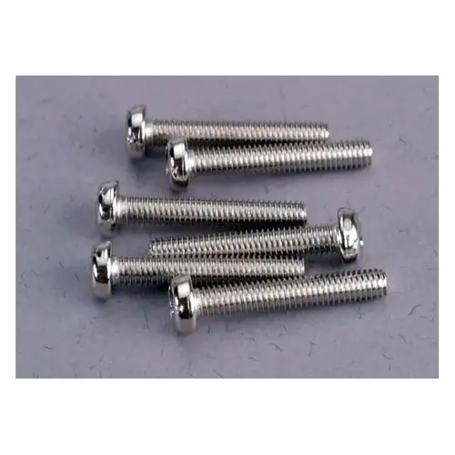 Traxxas 3x18mm Fine Thread Button Head Screws 6Pcs 2565