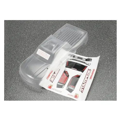 Traxxas Stampede Clear Unpainted Body Shell 3617