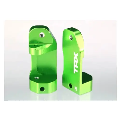 Traxxas Green Aluminium Hub Carriers (C-Hubs) 2Pcs - 30 Degree 3632G