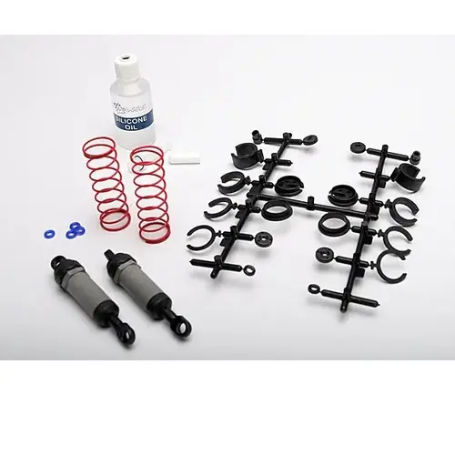 TRAXXAS ULTRA SHOCKS GREY - LONG WITH SPRINGS