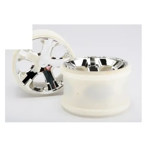 Traxxas 2.8" All-Star Chrome Rims 2Pcs 3772