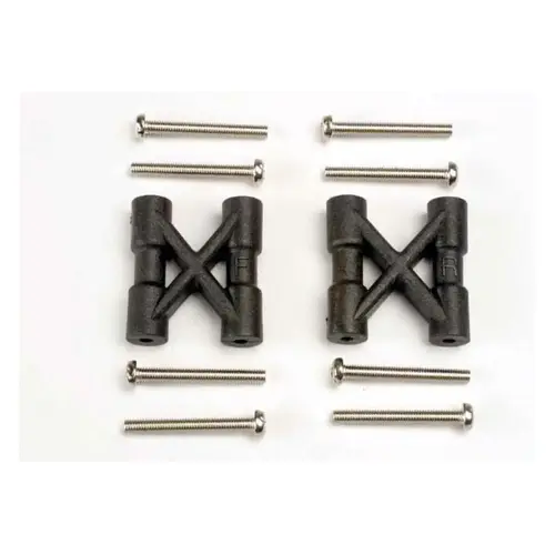 Traxxas Bulkhead Cross Braces 2Pcs w/ Screws 3930