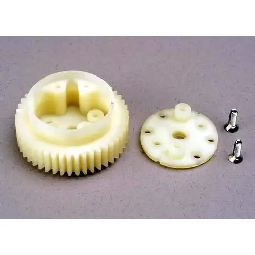 TRAXXAS DIFF.GEAR/PLATE & SCREWS