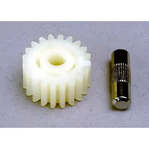 TRAXXAS IDLER GEAR-20TOOTH/SHAFT