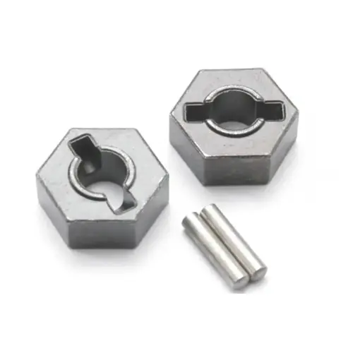 Traxxas Steel 14mm Wheel Hexes w/ Axle Pins 2Pcs 4954R