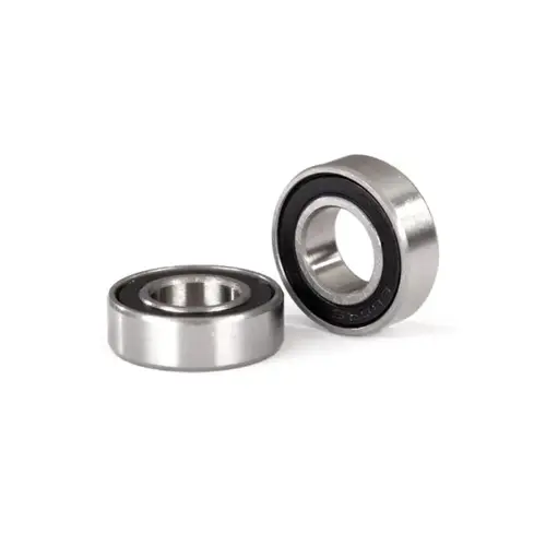 Traxxas 8x16x5mm Black Rubber Shielded Ball Bearings 2Pcs 5118A