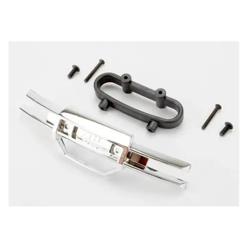 Traxxas Chrome Front Bumper w/ Mount & Screws 5335A