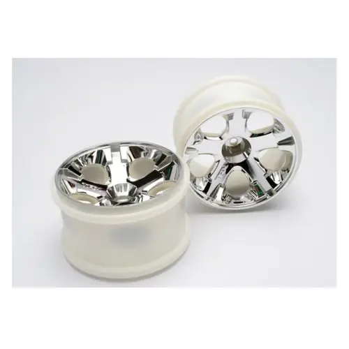 Traxxas 2.8" All-Star Chrome Rims 2Pcs 5576