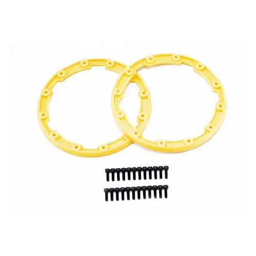 Traxxas Yellow Beadlock Style Sidewall Protector w/ Screws 5665