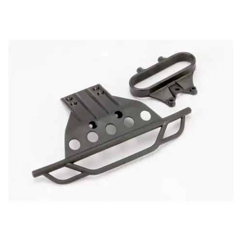 Traxxas Front Bumper/Bumper Mount (Black) 5835
