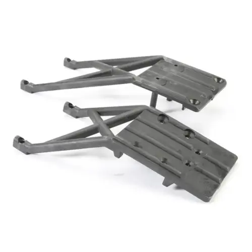 Traxxas Front & Rear Skid Plates (Black) 5837