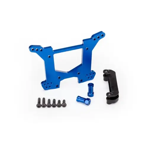 Traxxas Blue Aluminium Rear Shock Tower Set w/ Hardware 6738X