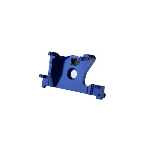 T/XAS MOTOR MOUNT, 6061-T6 ALUM, BLUE-ANOD