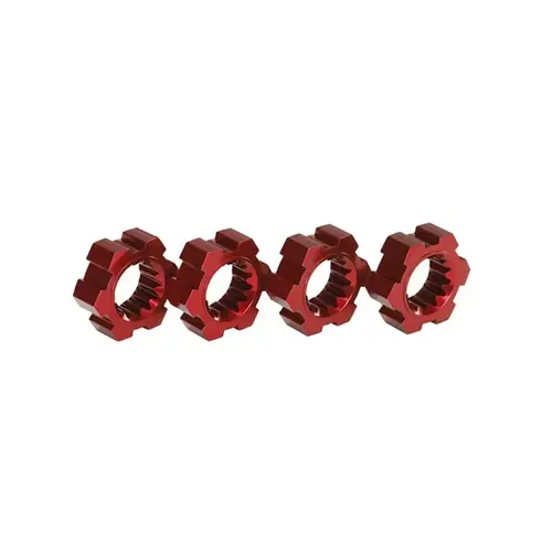 Traxxas Red Aluminium X-Maxx 24mm Wheel Hex 7756R