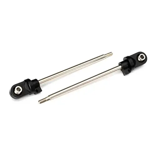 TRAXXAS SHOCK SHAFTS, GTX, 110MM (CHROME)