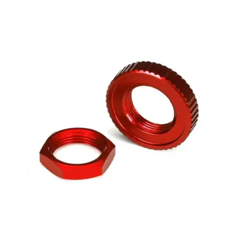Traxxas 4-Tec 2.0 Red Aluminium Servo Saver Nuts 8345R