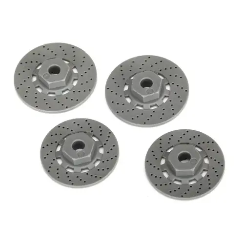 TRAXXAS WHEEL HUBS, HEX (4)