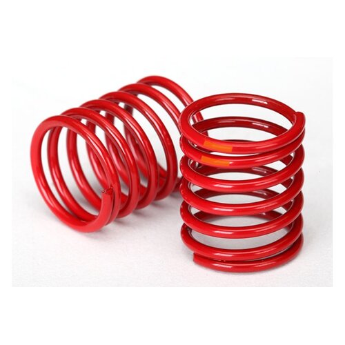 Traxxas 4-Tec 2.0 Red (Orange Stripe 3.325 Rate) Shock Springs 2Pcs 8365