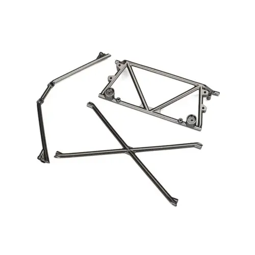 Traxxas UDR Satin Chrome Center Rear Tube Chassis 8433X