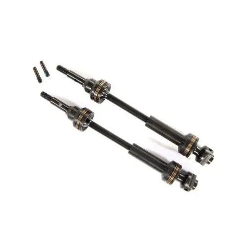 Traxxas Extreme Heavy Duty Steel-Spline Front CV Drive Shafts (Complete) 2Pcs 9051X