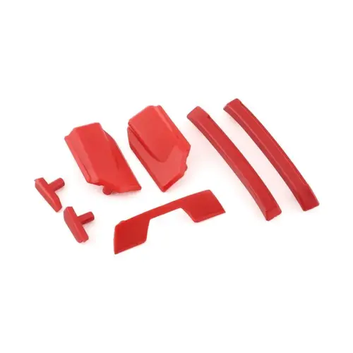 Traxxas Red Body Reinforcement Set w/ Roof Skid Plate 9510R
