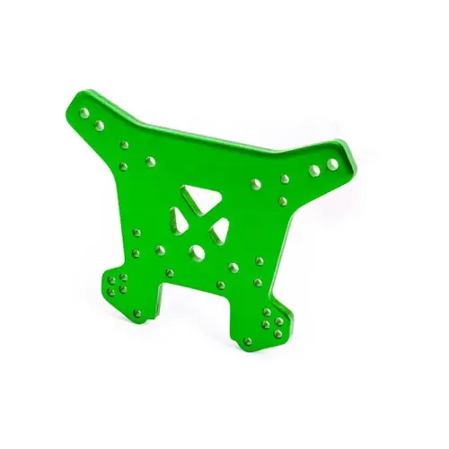 Traxxas Green Aluminium Rear Shock Tower 9538G