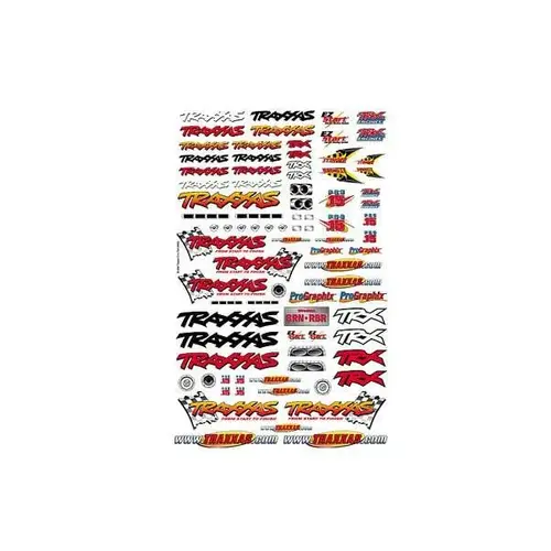 TRAXXAS OFFICIAL TEAM DECAL SET