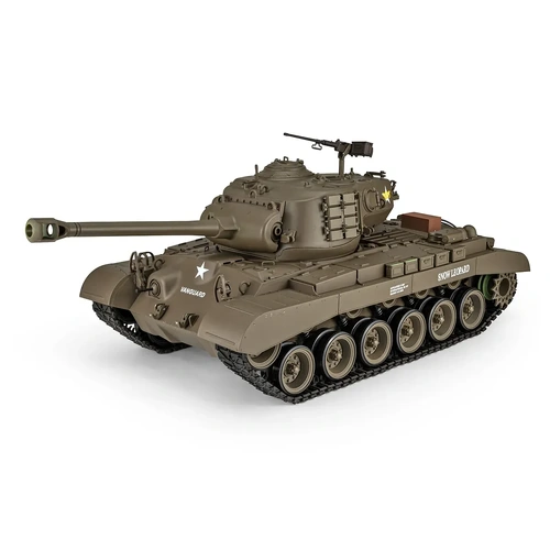 Heng Long USA M26 Pershing RC Tank Electric Tracked 1/16 Scale RTR