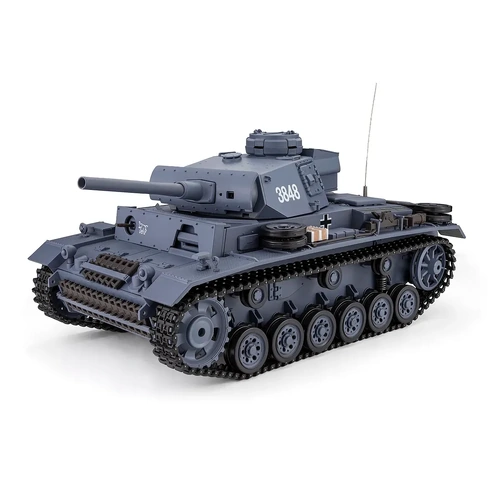 Heng Long German Panzer III Type L RC Tank Electric Tracked 1/16 Scale RTR