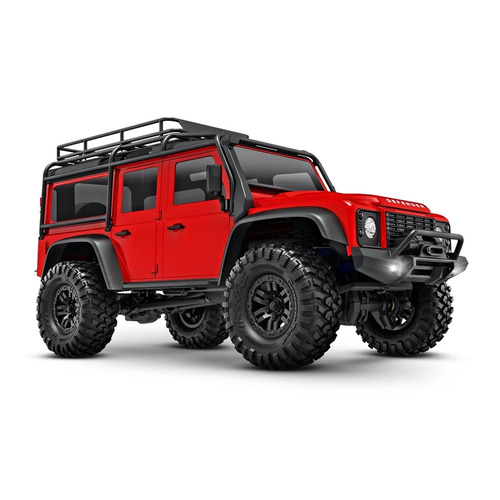 Traxxas 1/18 TRX-4M Land Rover Defender 4X4 Trail Crawler Red - 39-97054-1RED