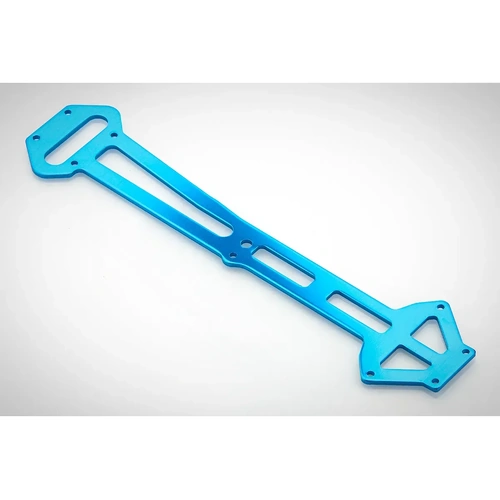 HSP Blue Aluminium Upper Chassis Plate