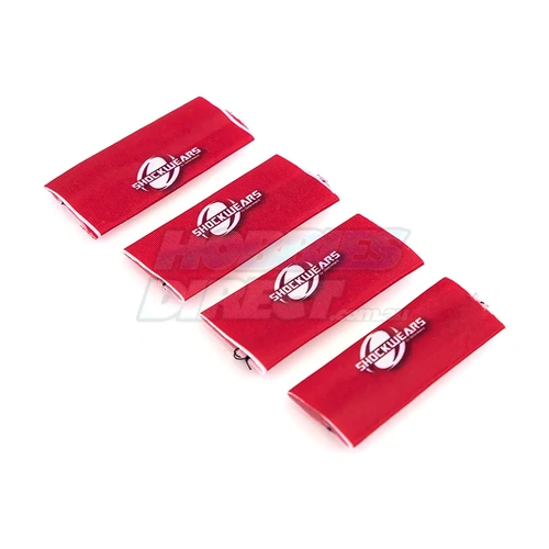Outerwears Red Traxxas Revo & Summit Shock Cover Set