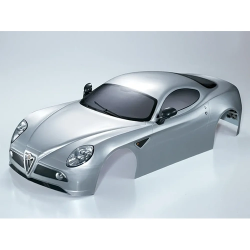 Killerbody 1/7 Alfa Romeo 8C Silver Painted Body Shell