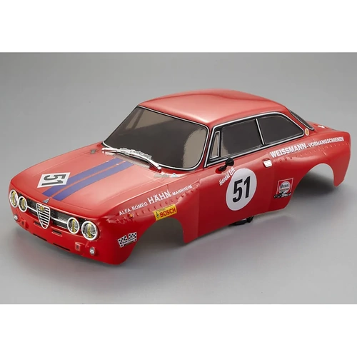 Killerbody 1/10 Alfa Romeo 2000 GTAm Red Painted Body Shell
