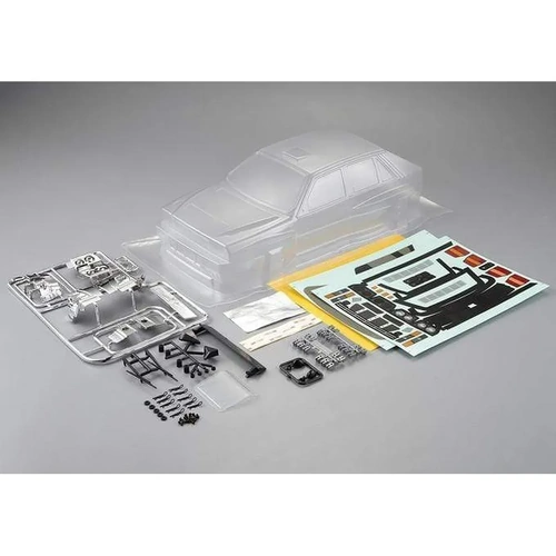Killerbody 1/10 Lancia Delta HF Integrale Clear Unpainted Body Shell