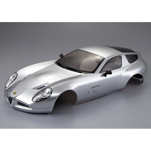 Killerbody 1/10 Alfa Romeo TZ3 Corsa Silver Painted Body Shell