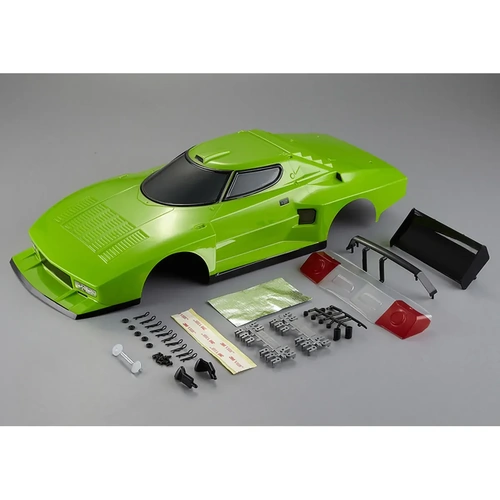 Killerbody 1/10 Lancia Stratos 1977 Giro d'Italia Green Painted Body Shell w/ Accessories