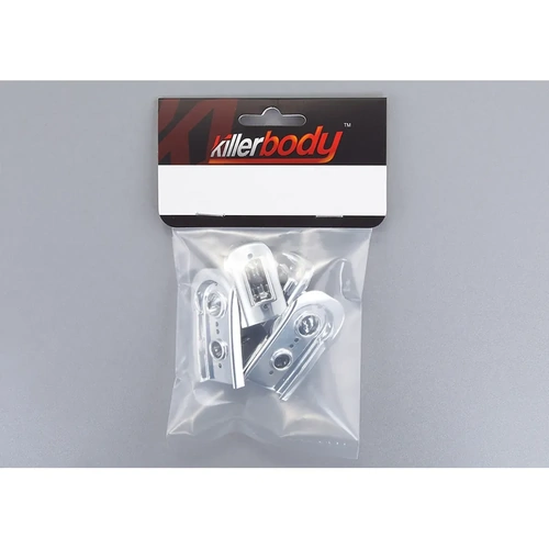 Killerbody 1/10 Alfa Romeo 2000 GTAm Chromed Light Bucket Set